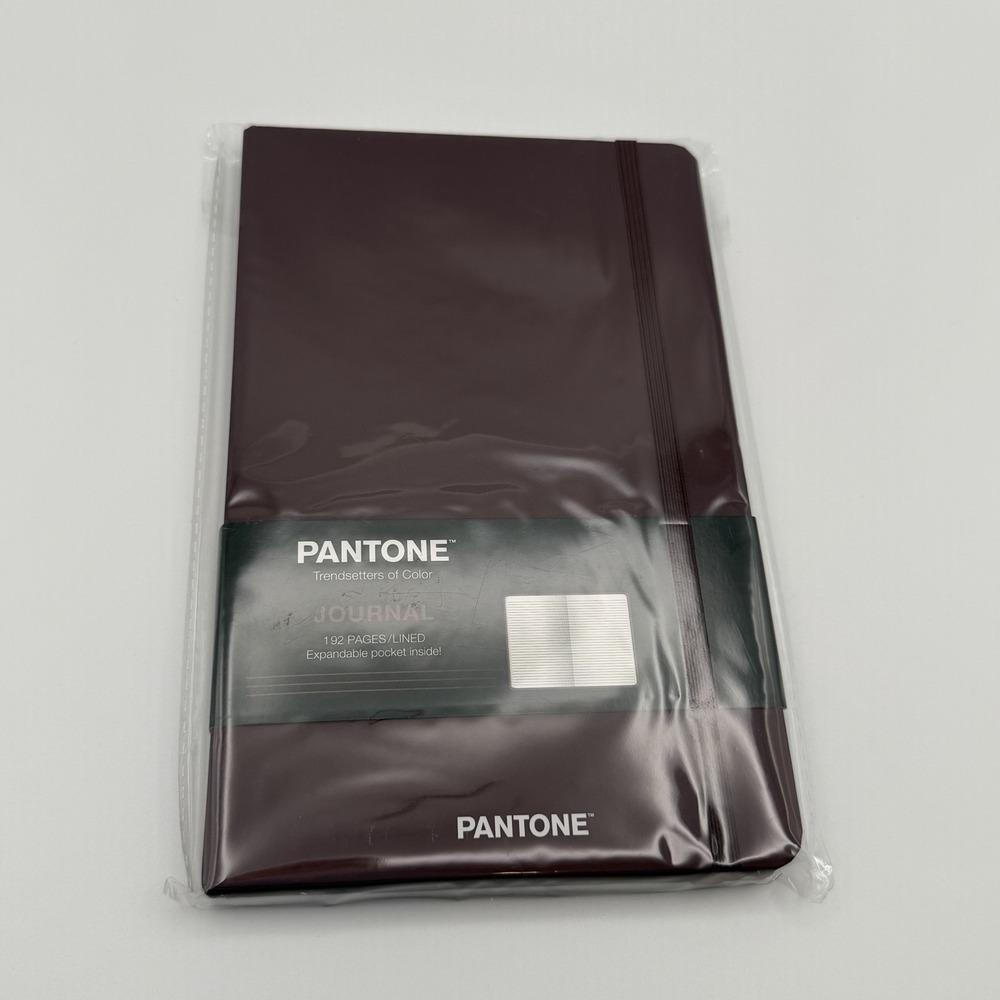 Pantone Trendsetters of Color Journal Burgundy 192‎ Lined Pages NWT